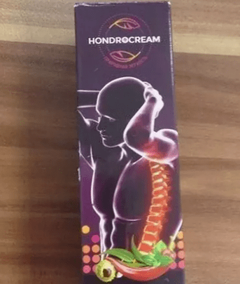 Фото от упаковки крема для суставов Hondrocream