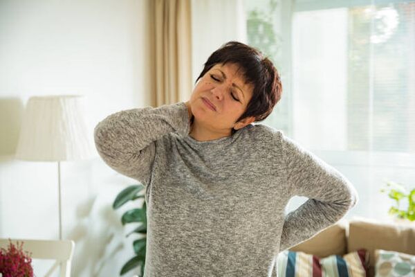 у женщины остеохондроз шейного отдела позвоночника